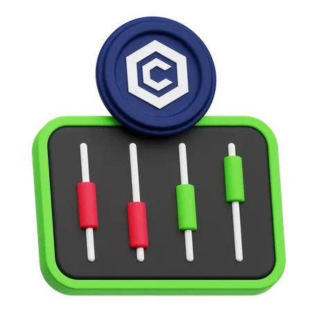 Cronos Trading  3D Icon