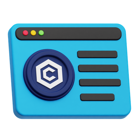 Cronos Website  3D Icon