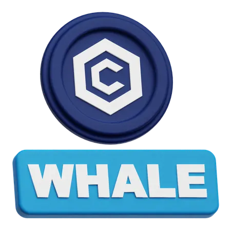 Cronos Whale  3D Icon