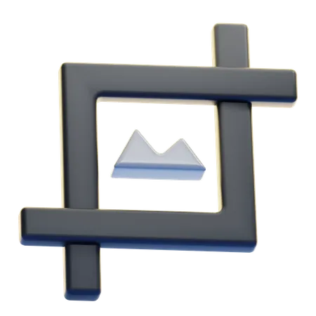 CROP  3D Icon