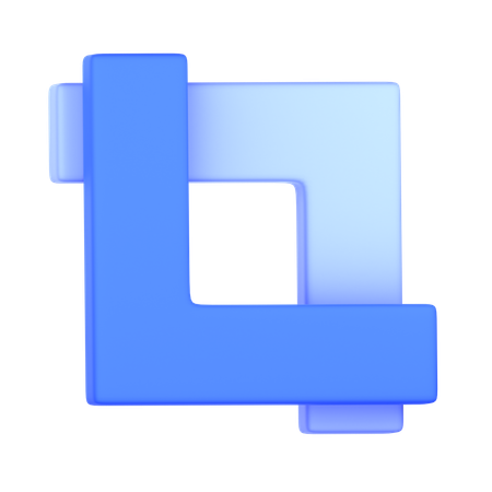 Crop Tool  3D Icon