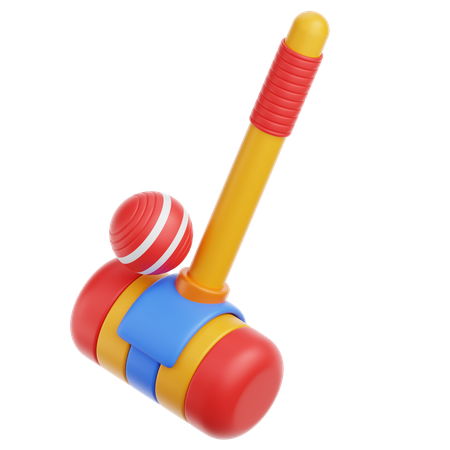 Croquet  3D Icon