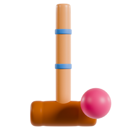 Croquet Game Essentials  3D Icon