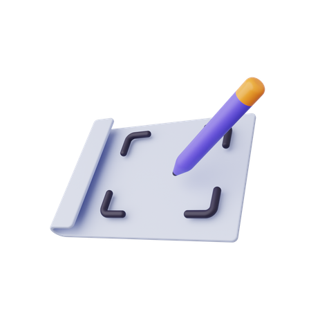 Esquisser  3D Icon