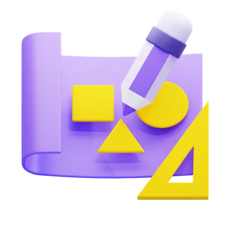 Esquisse  3D Icon