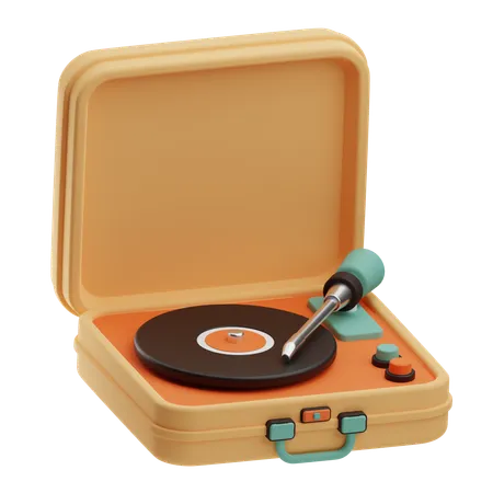 Platine vinyle Crosley  3D Icon