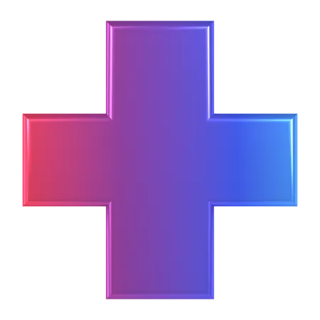 Cross  3D Icon