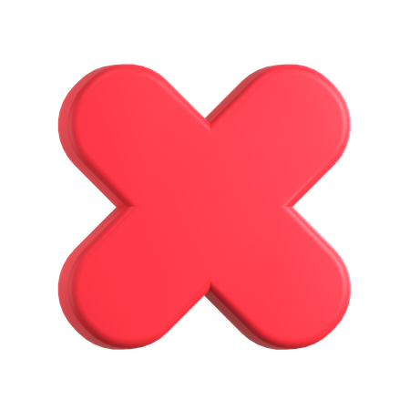 Cross  3D Icon