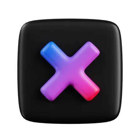 Cross  3D Icon