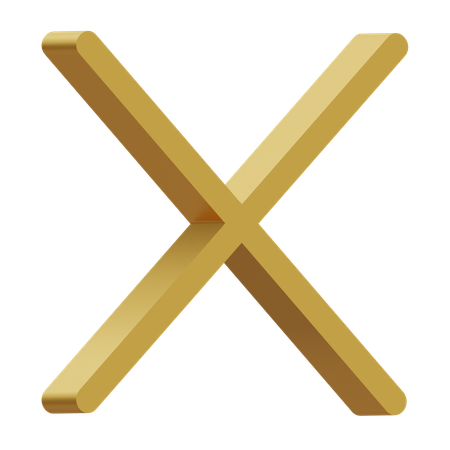 Cross  3D Icon