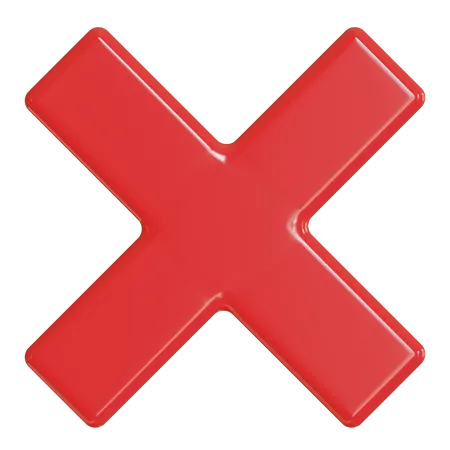 Cross  3D Icon