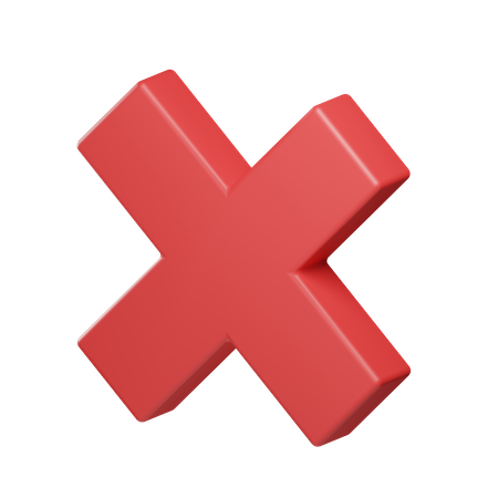 Cross  3D Icon