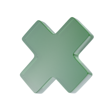 Cross  3D Icon