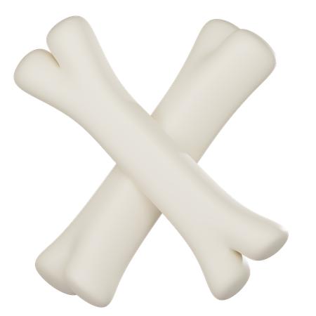 Cross Bone  3D Icon