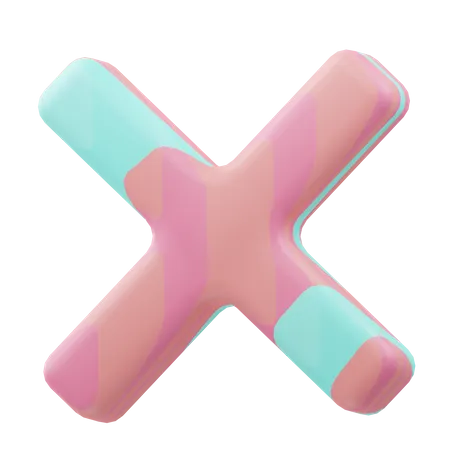 Cross Cube  3D Icon