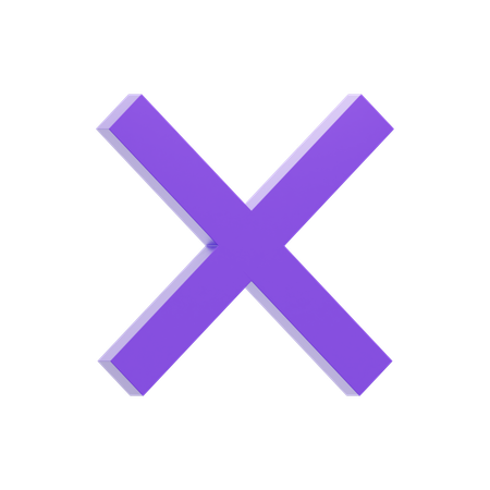 Cross Large  3D Icon