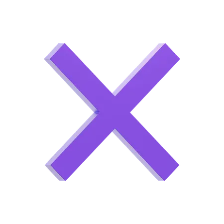 Cross Large  3D Icon