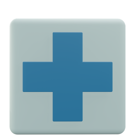 Cross logo  3D Icon