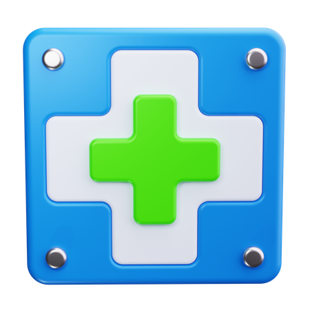 Cross Symbol  3D Icon