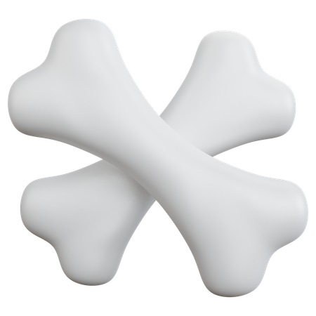 Crossbones  3D Icon