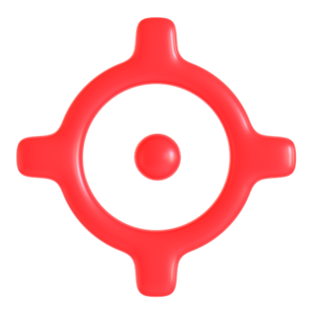 Crosshair  3D Icon