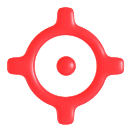 Crosshair  3D Icon