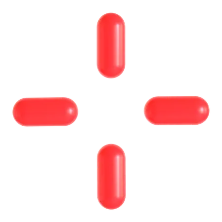 Crosshair  3D Icon