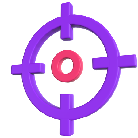 Crosshair  3D Icon