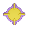 crosshair emoji 3d