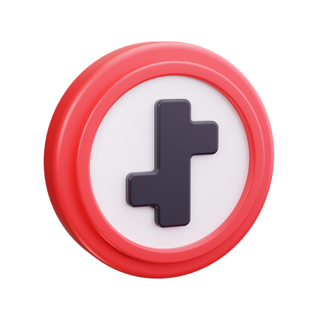 Crossroads  3D Icon