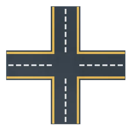 Crossroads  3D Icon