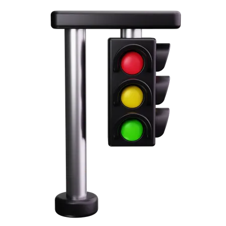 Crosswalk Light  3D Icon