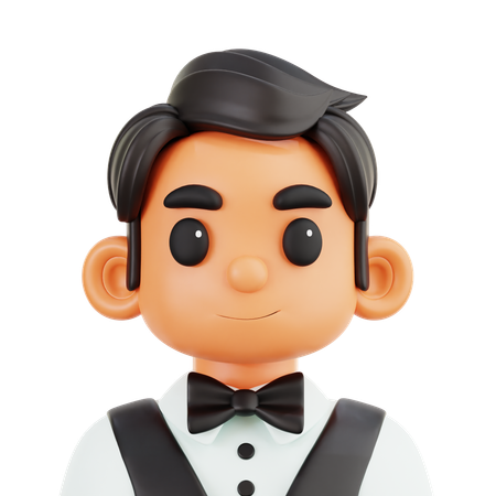 Croupier  3D Icon