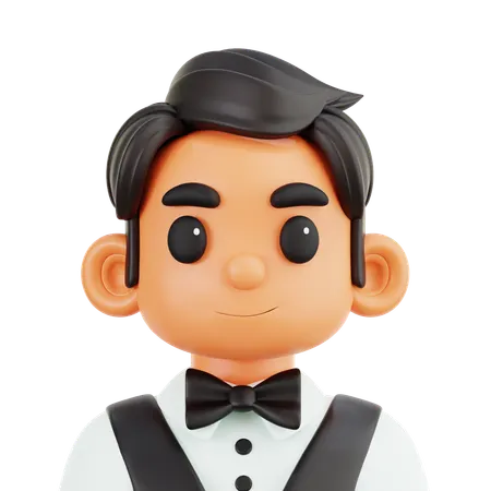 Croupier  3D Icon