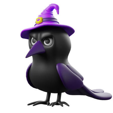 Crow  3D Icon