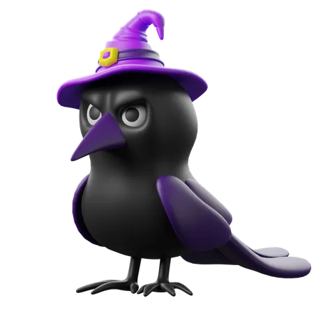 Crow  3D Icon