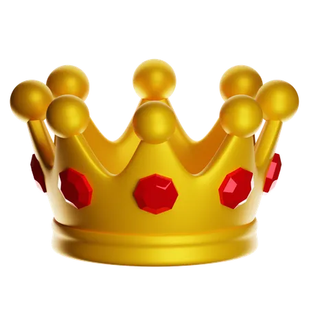 왕관  3D Icon