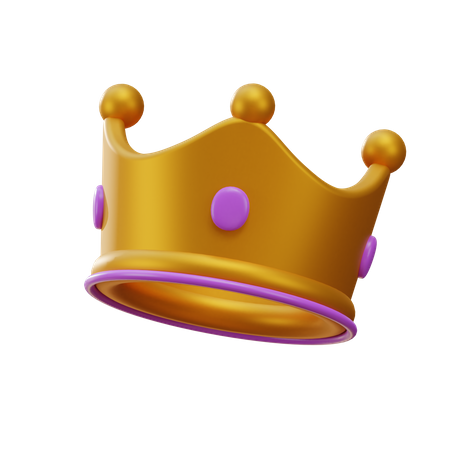 Crown  3D Icon