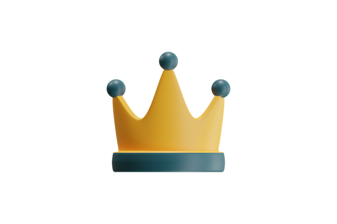 Crown  3D Icon