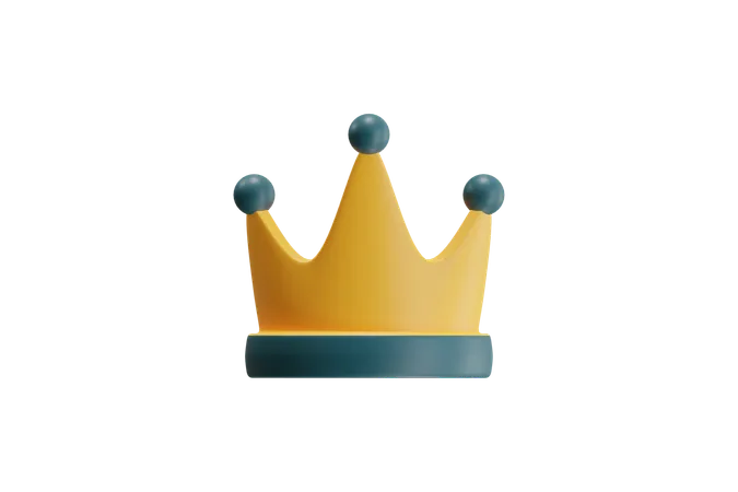 Crown  3D Icon