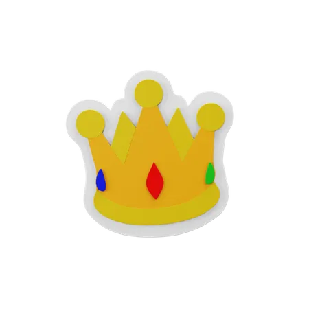 Crown  3D Icon