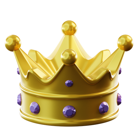 Crown  3D Icon