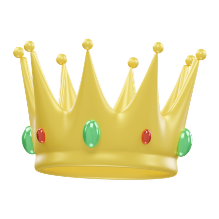 Crown  3D Icon