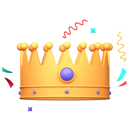 Crown 3 D Icon Illustration 3D Icon