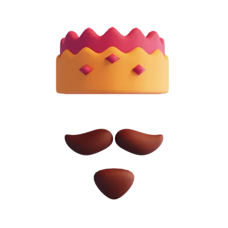 Crown King  3D Icon