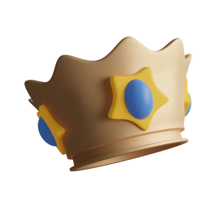 Crown King  3D Icon