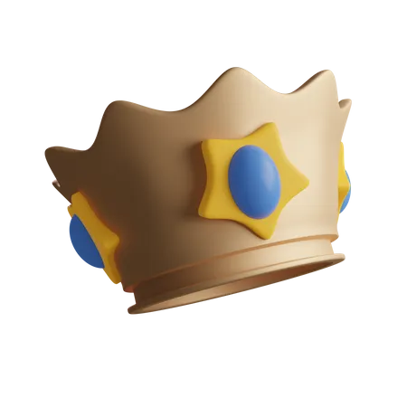 Crown King 3D Icon