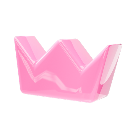 Crown Shape  3D Icon