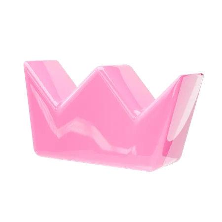 Crown Shape  3D Icon