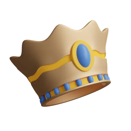 Crown Template 3D Icon